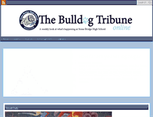 Tablet Screenshot of bulldogtribune.com